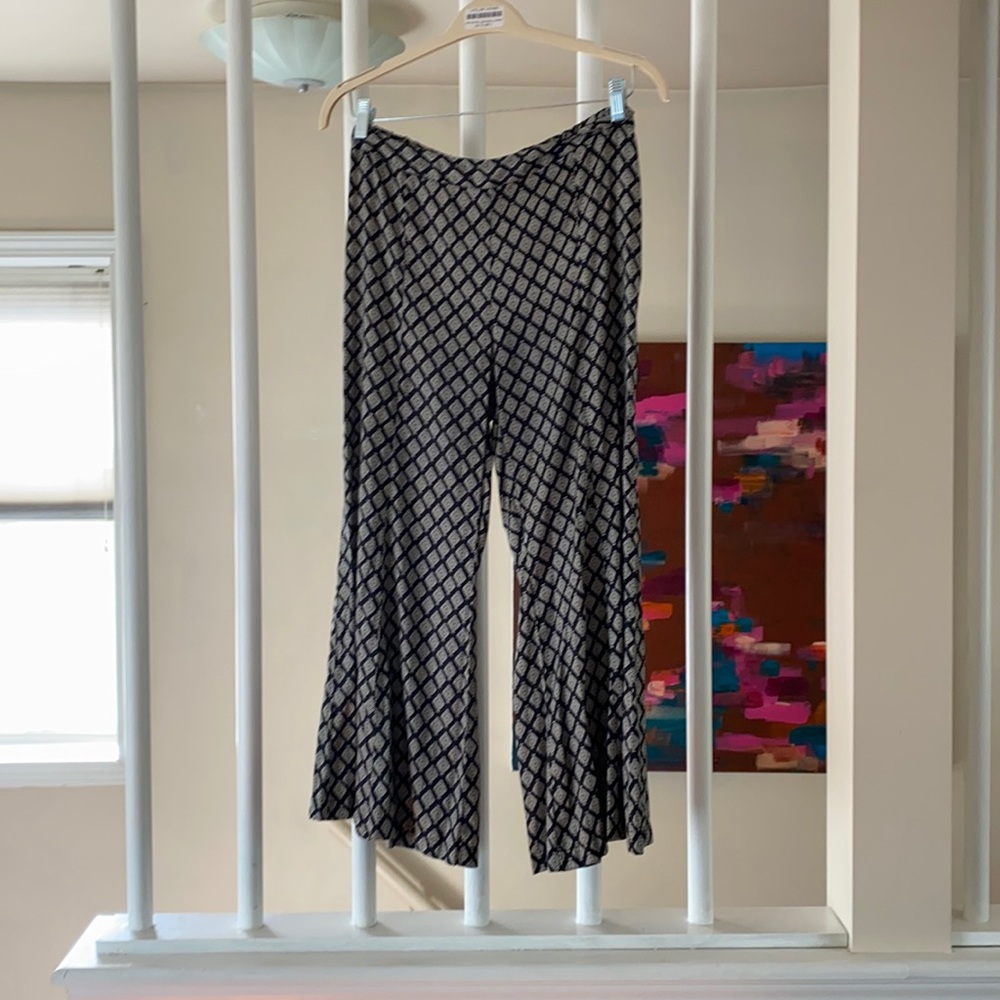 Anthropologie Printed Wide Leg size S